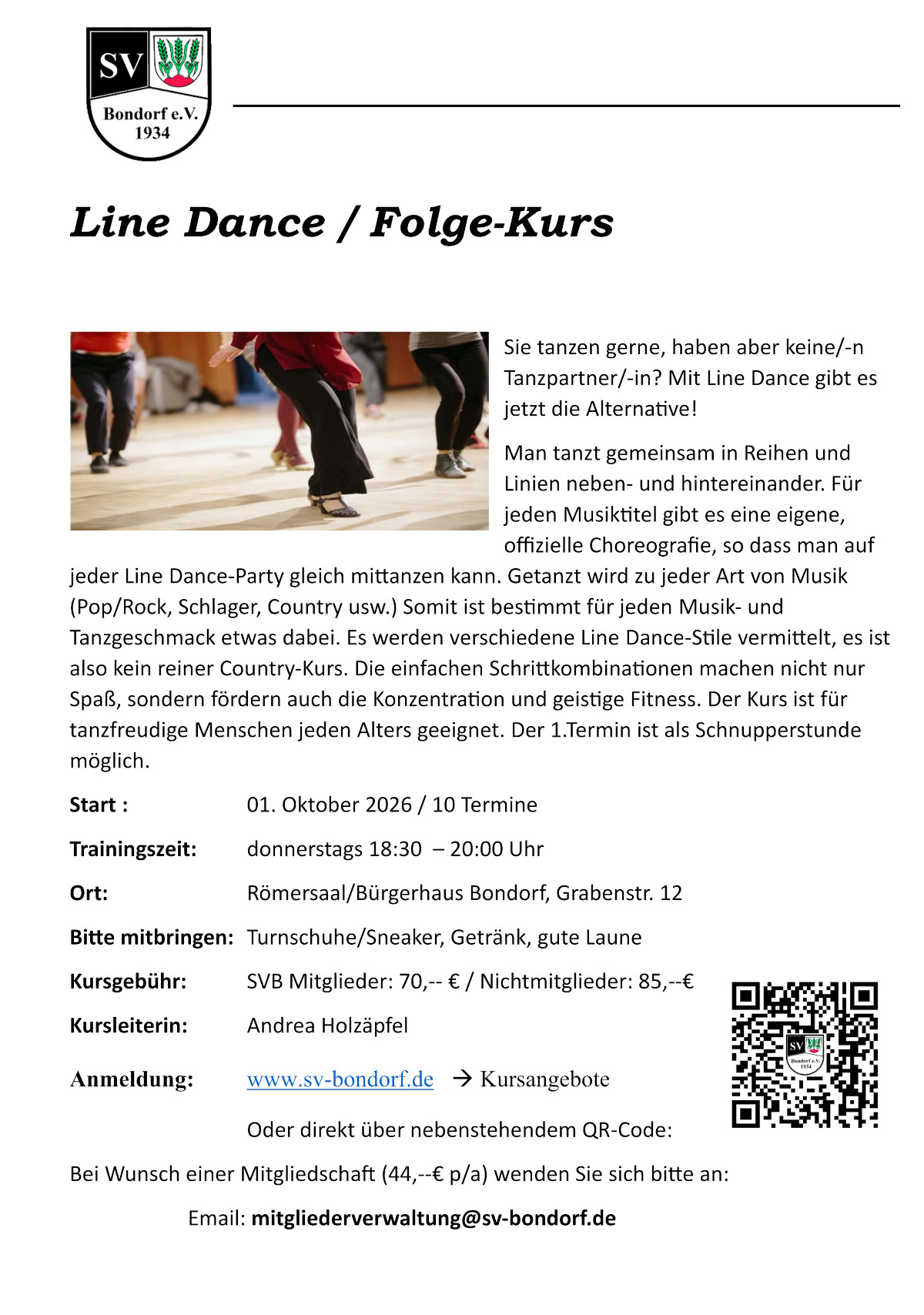 zu Joinsports ... Joinsposrts: Line Dance